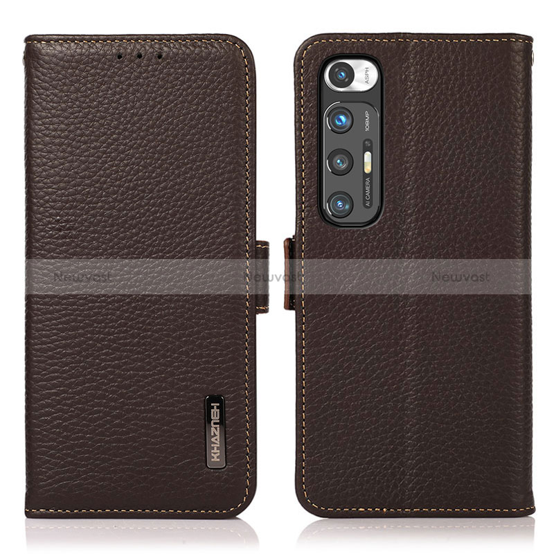 Leather Case Stands Flip Cover Holder B03H for Xiaomi Mi 10S 5G