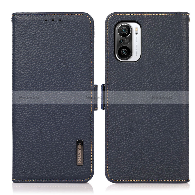 Leather Case Stands Flip Cover Holder B03H for Xiaomi Mi 11X 5G