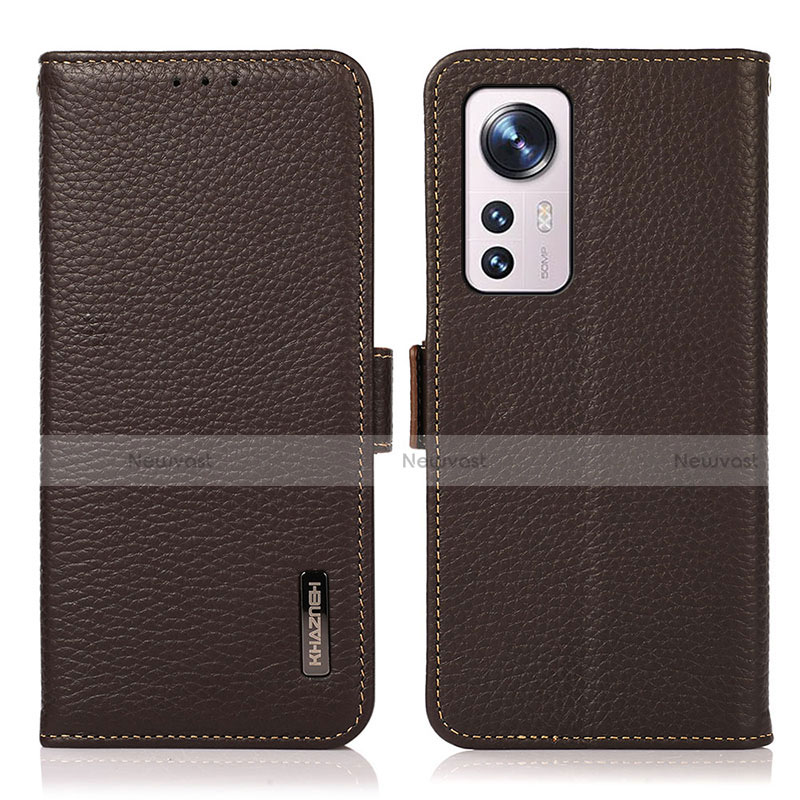 Leather Case Stands Flip Cover Holder B03H for Xiaomi Mi 12 5G