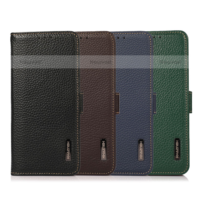 Leather Case Stands Flip Cover Holder B03H for Xiaomi Poco C65