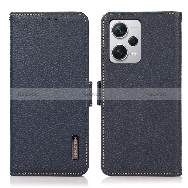 Leather Case Stands Flip Cover Holder B03H for Xiaomi Redmi Note 12 Pro+ Plus 5G