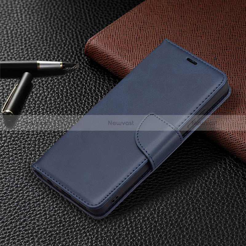 Leather Case Stands Flip Cover Holder B04F for Samsung Galaxy A32 5G