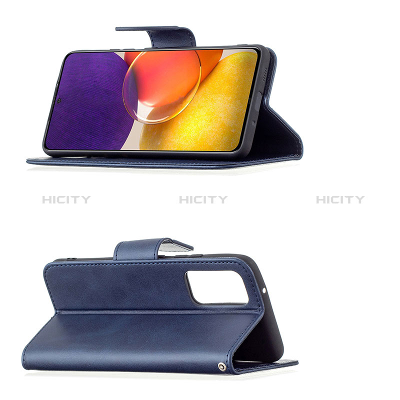 Leather Case Stands Flip Cover Holder B04F for Samsung Galaxy A34 5G