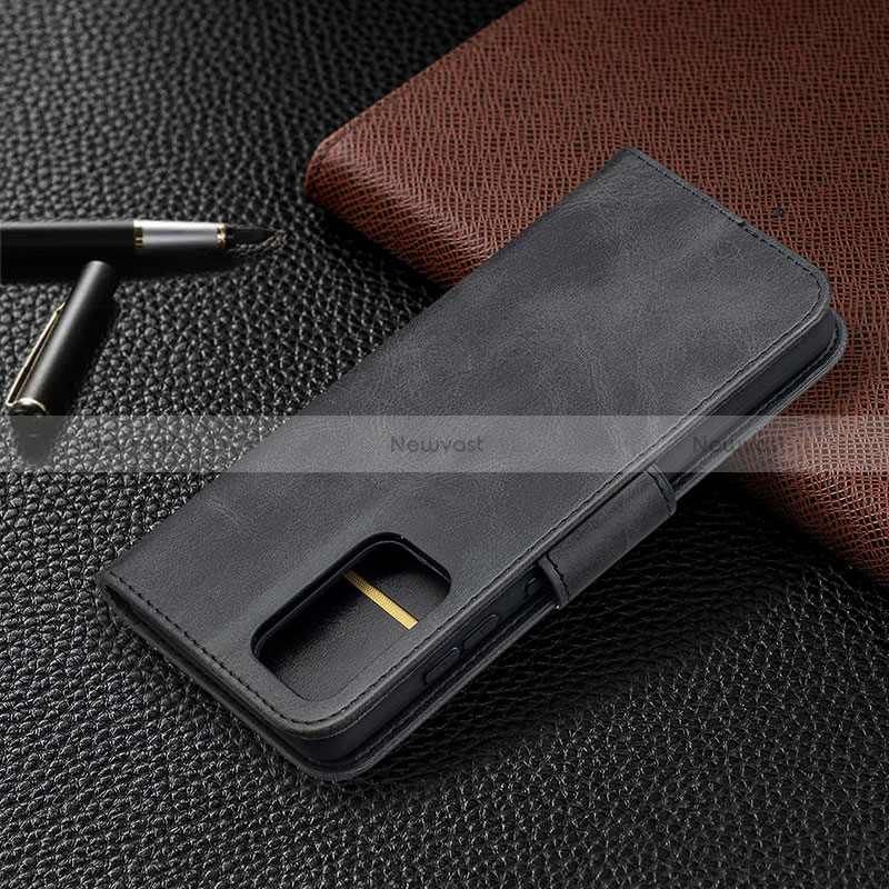 Leather Case Stands Flip Cover Holder B04F for Samsung Galaxy A52 4G