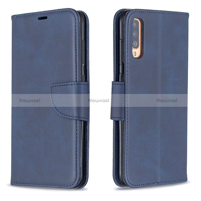 Leather Case Stands Flip Cover Holder B04F for Samsung Galaxy A70