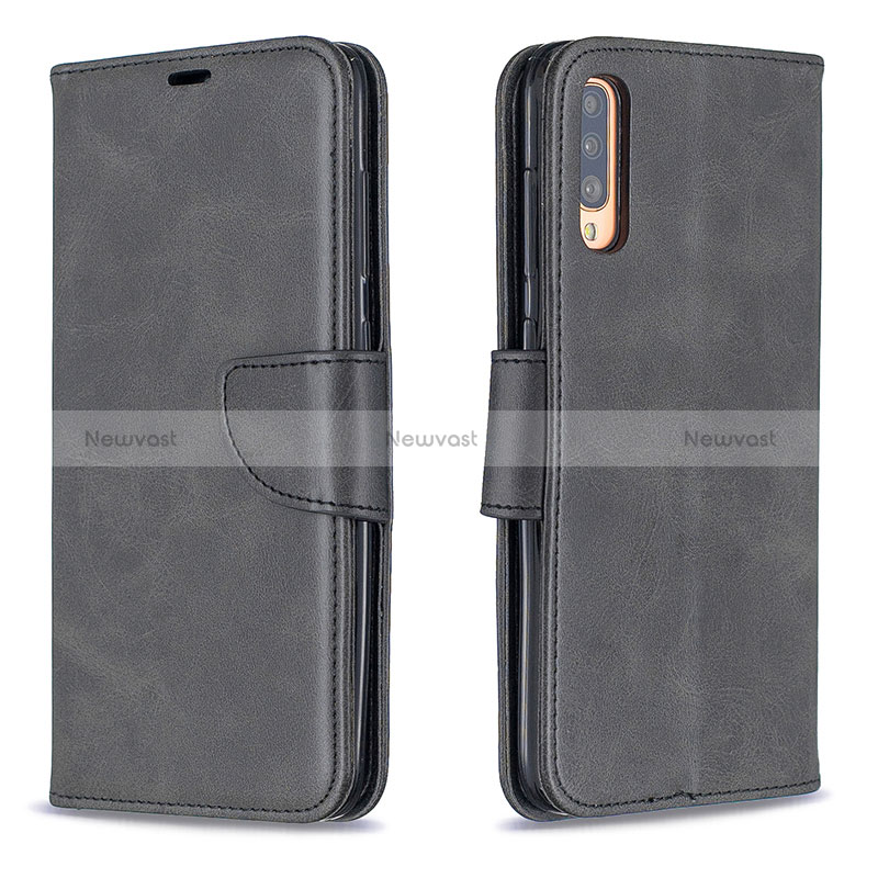 Leather Case Stands Flip Cover Holder B04F for Samsung Galaxy A70S