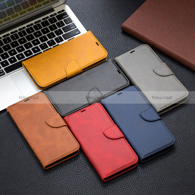 Leather Case Stands Flip Cover Holder B04F for Samsung Galaxy A70S