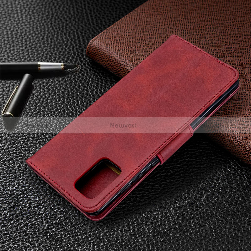 Leather Case Stands Flip Cover Holder B04F for Samsung Galaxy A71 5G