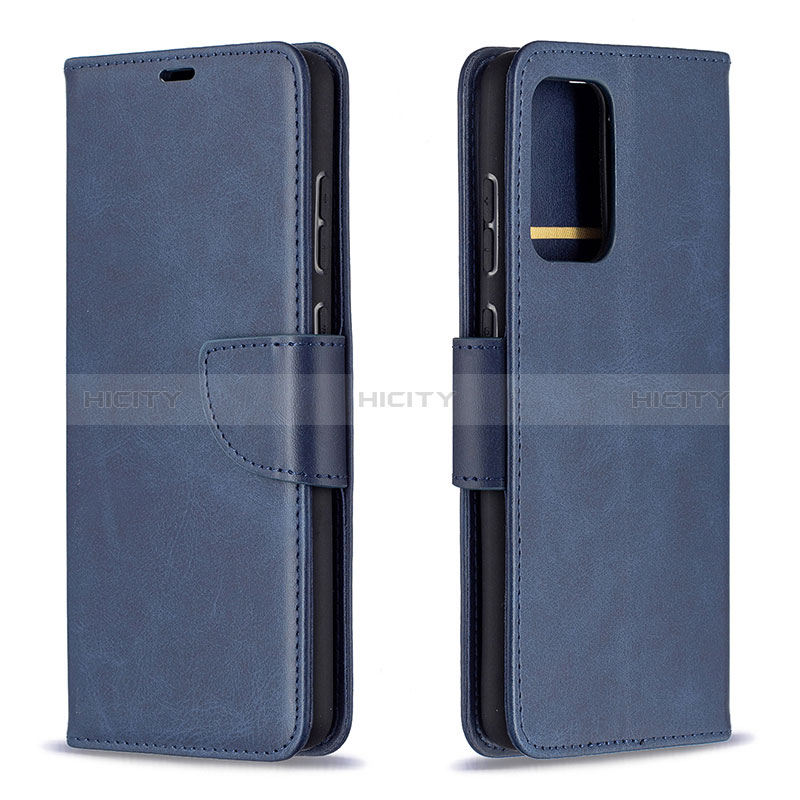 Leather Case Stands Flip Cover Holder B04F for Samsung Galaxy A72 4G