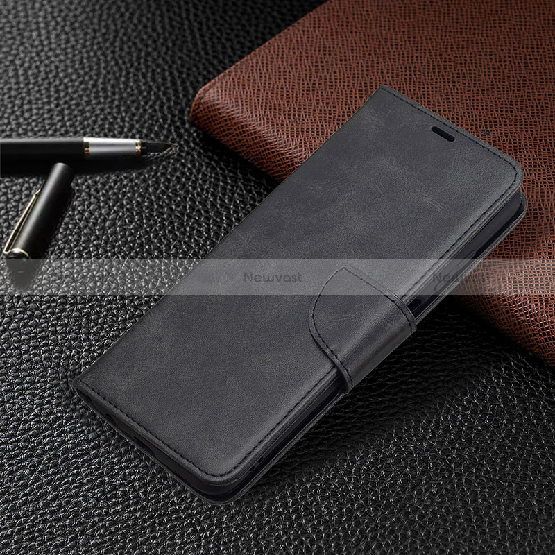 Leather Case Stands Flip Cover Holder B04F for Samsung Galaxy F02S SM-E025F