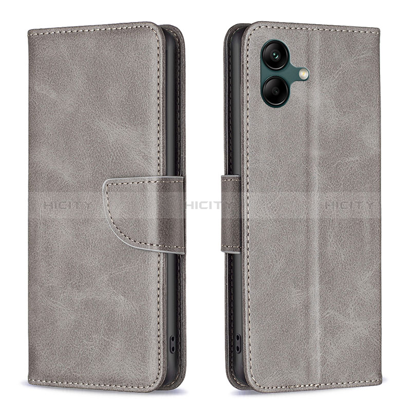 Leather Case Stands Flip Cover Holder B04F for Samsung Galaxy F04