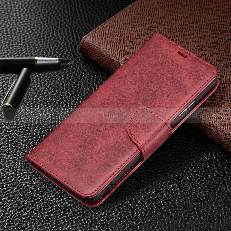 Leather Case Stands Flip Cover Holder B04F for Samsung Galaxy F42 5G