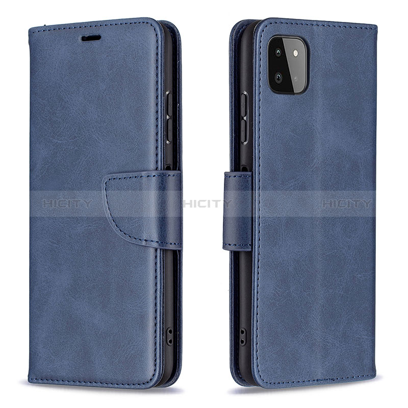 Leather Case Stands Flip Cover Holder B04F for Samsung Galaxy F42 5G