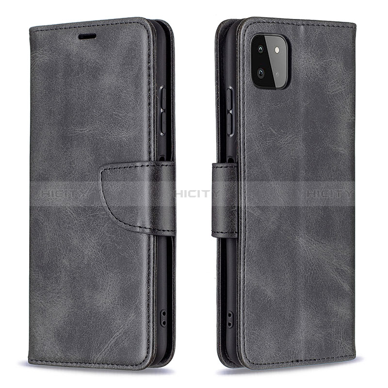 Leather Case Stands Flip Cover Holder B04F for Samsung Galaxy F42 5G