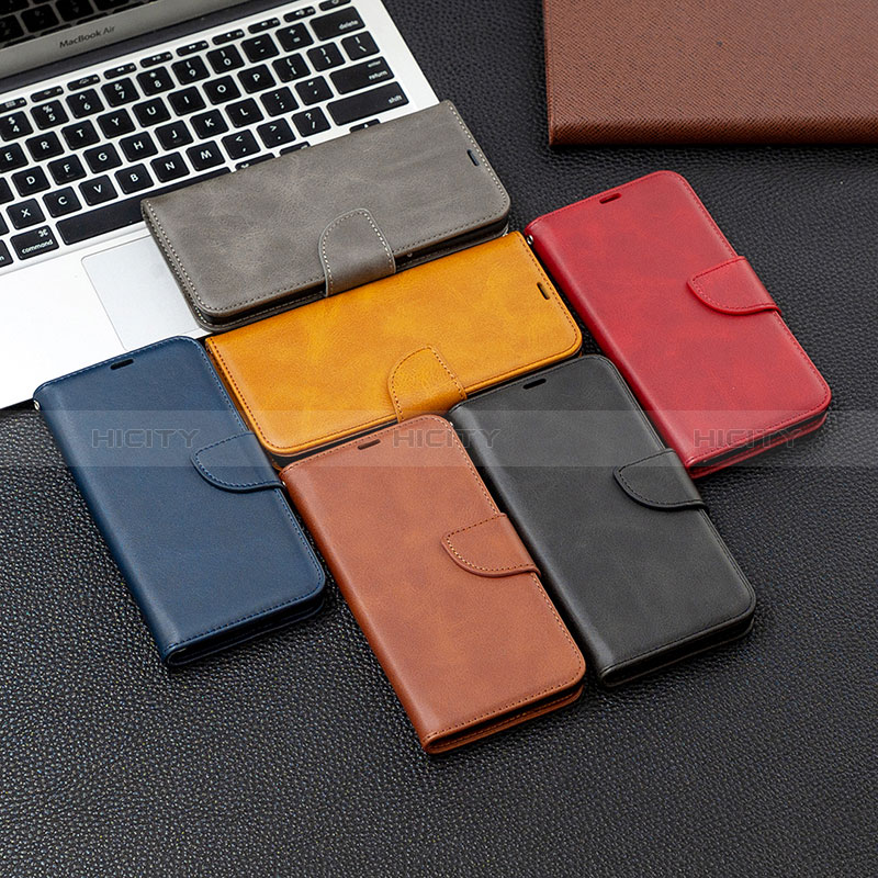 Leather Case Stands Flip Cover Holder B04F for Samsung Galaxy F54 5G