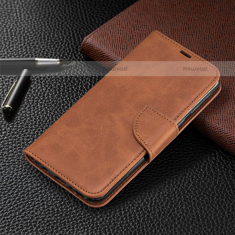 Leather Case Stands Flip Cover Holder B04F for Samsung Galaxy M20