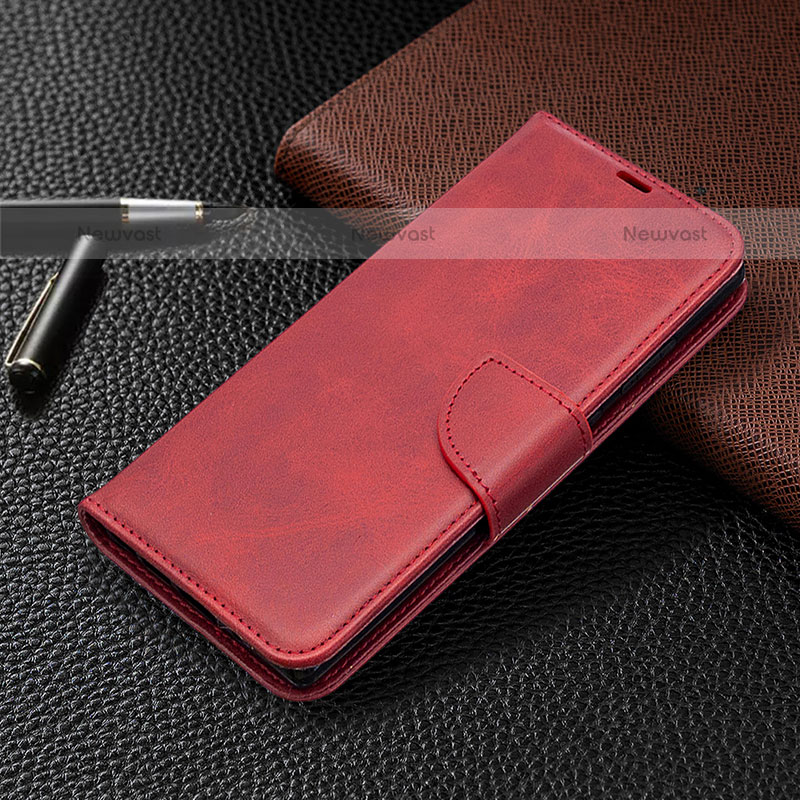 Leather Case Stands Flip Cover Holder B04F for Samsung Galaxy Note 20 5G