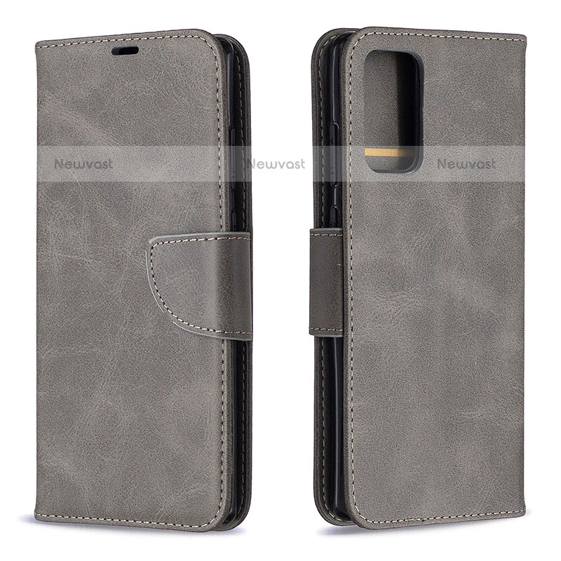 Leather Case Stands Flip Cover Holder B04F for Samsung Galaxy Note 20 5G