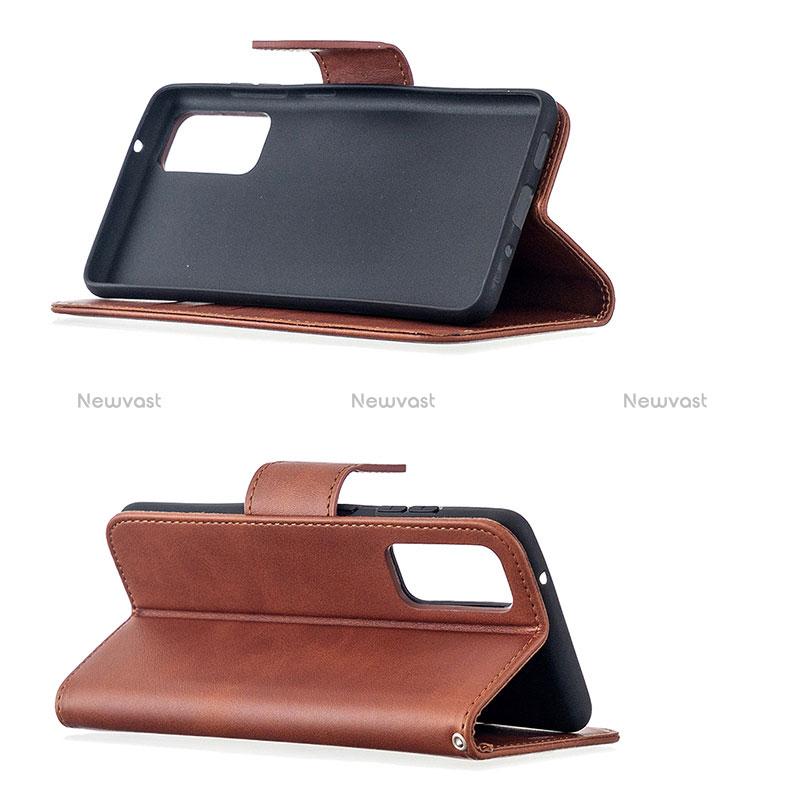 Leather Case Stands Flip Cover Holder B04F for Samsung Galaxy S20 FE 4G