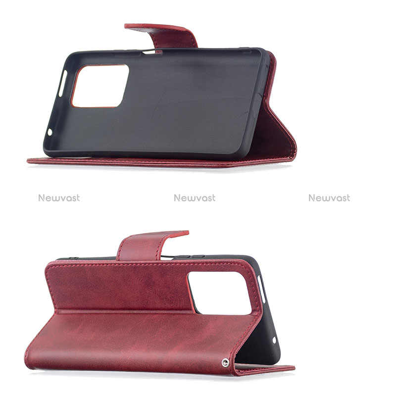 Leather Case Stands Flip Cover Holder B04F for Xiaomi Mi 11T 5G