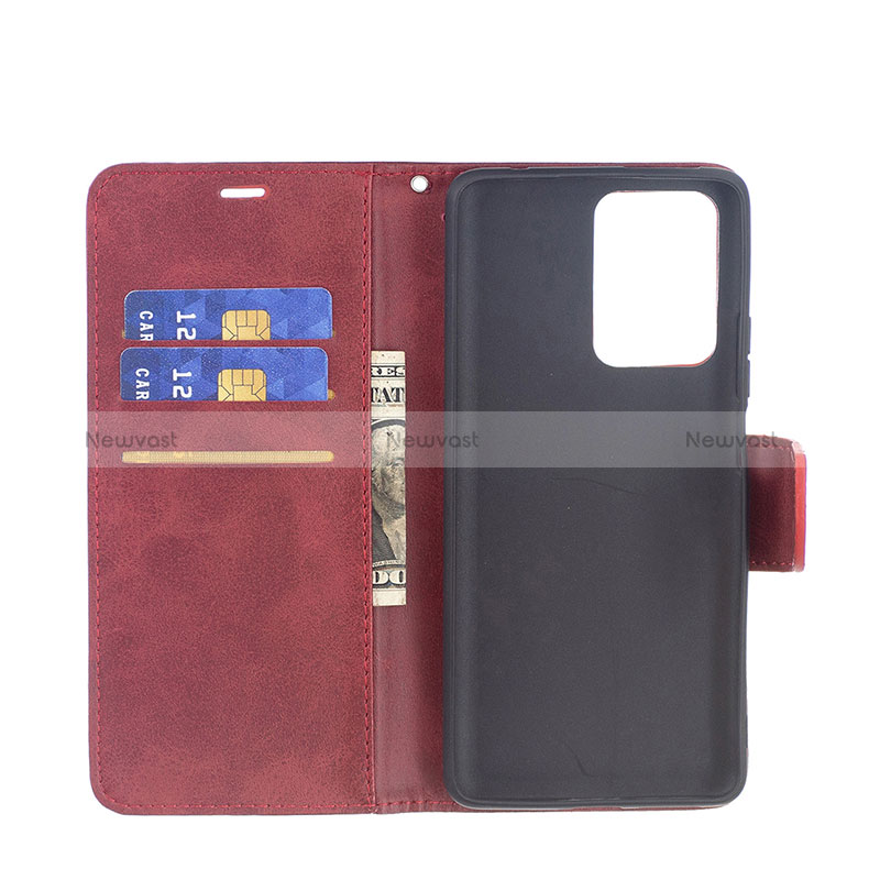 Leather Case Stands Flip Cover Holder B04F for Xiaomi Mi 11T 5G