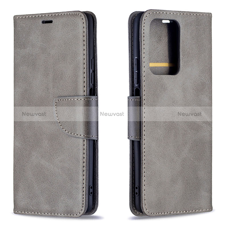 Leather Case Stands Flip Cover Holder B04F for Xiaomi Mi 11T 5G