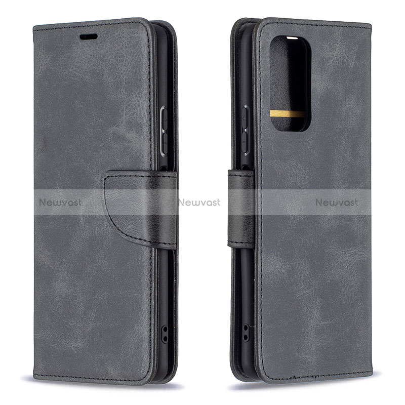 Leather Case Stands Flip Cover Holder B04F for Xiaomi Redmi Note 10 Pro Max