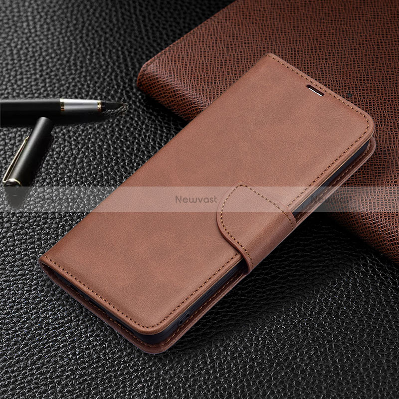 Leather Case Stands Flip Cover Holder B04F for Xiaomi Redmi Note 11S 5G