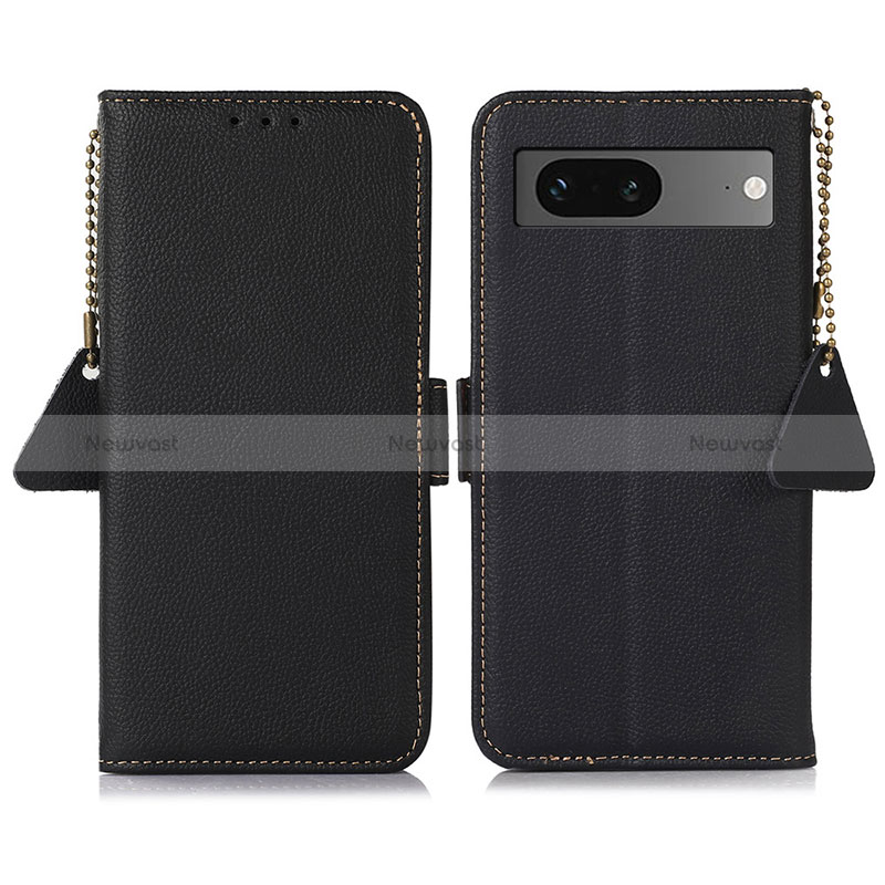 Leather Case Stands Flip Cover Holder B04H for Google Pixel 7 5G