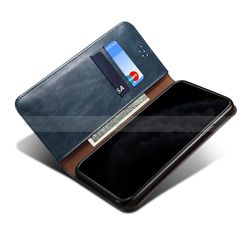 Leather Case Stands Flip Cover Holder B04S for Samsung Galaxy S22 Plus 5G