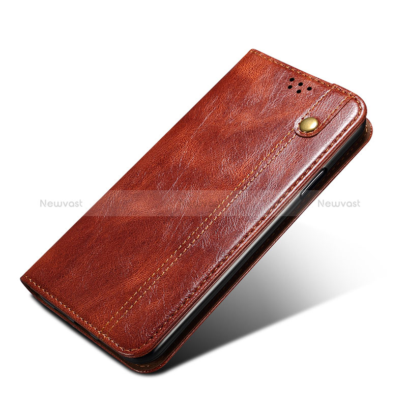 Leather Case Stands Flip Cover Holder B04S for Samsung Galaxy S22 Plus 5G