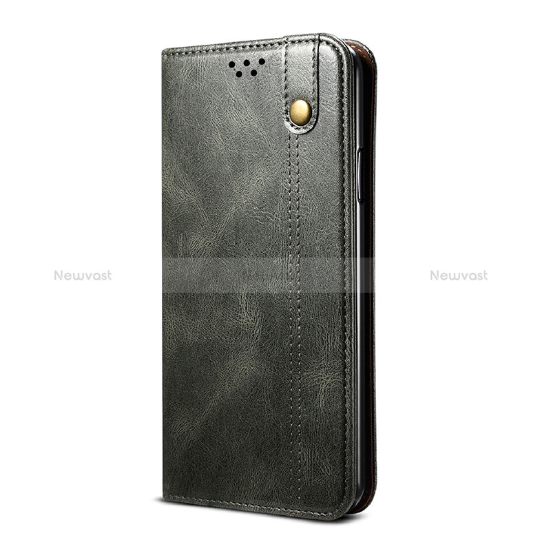 Leather Case Stands Flip Cover Holder B04S for Samsung Galaxy S22 Plus 5G