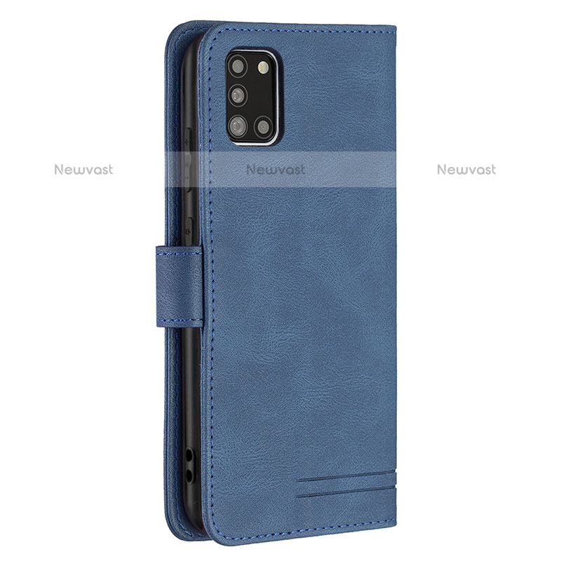 Leather Case Stands Flip Cover Holder B05F for Samsung Galaxy A31