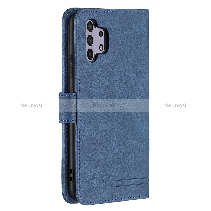 Leather Case Stands Flip Cover Holder B05F for Samsung Galaxy A32 4G