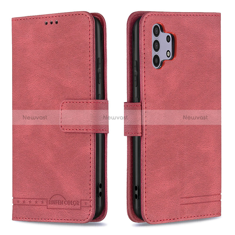 Leather Case Stands Flip Cover Holder B05F for Samsung Galaxy A32 5G