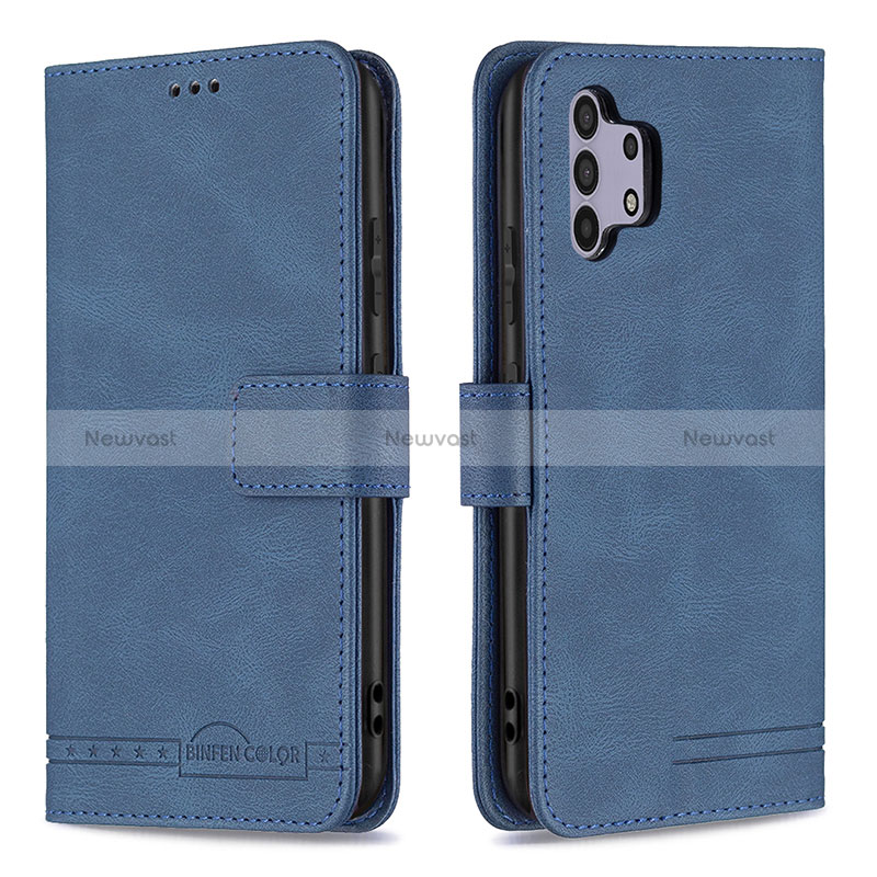 Leather Case Stands Flip Cover Holder B05F for Samsung Galaxy A32 5G