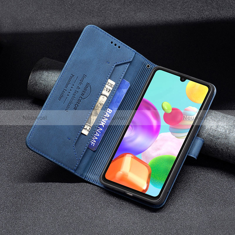 Leather Case Stands Flip Cover Holder B05F for Samsung Galaxy A41