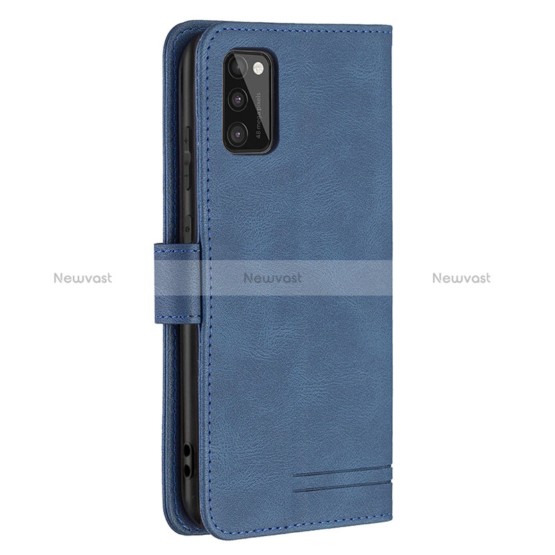 Leather Case Stands Flip Cover Holder B05F for Samsung Galaxy A41