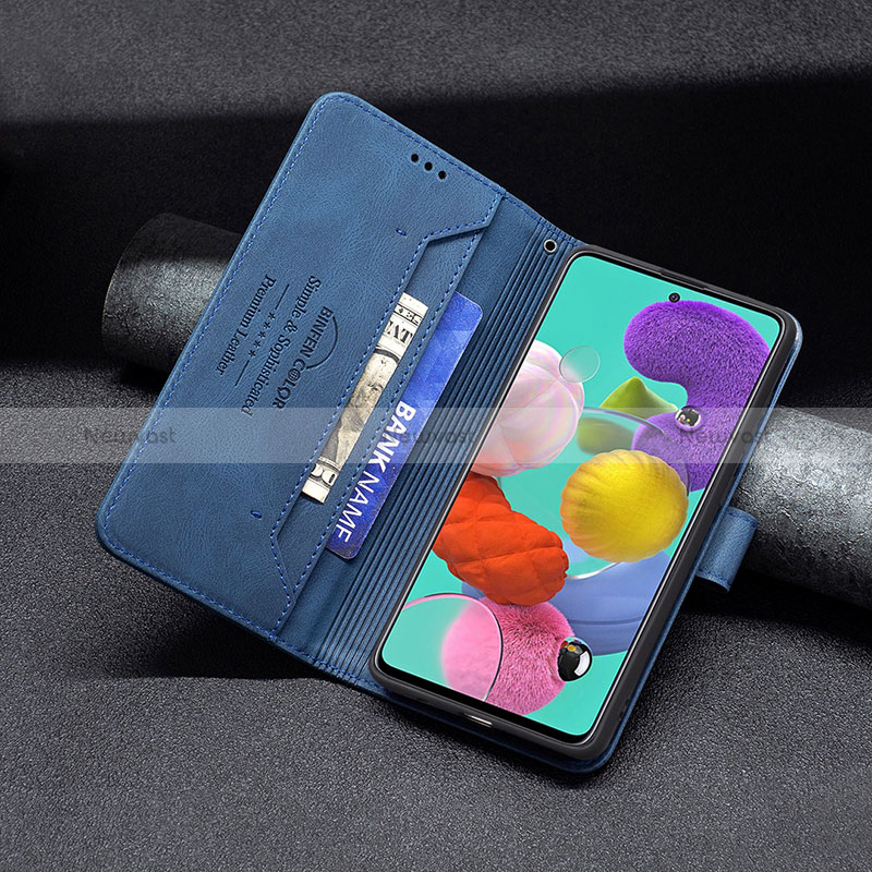 Leather Case Stands Flip Cover Holder B05F for Samsung Galaxy A51 5G