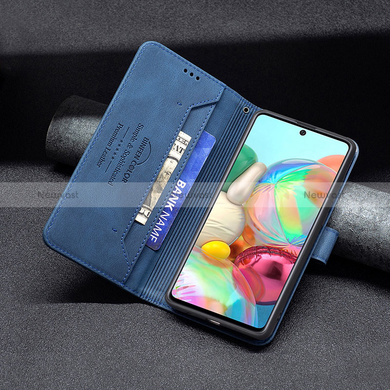 Leather Case Stands Flip Cover Holder B05F for Samsung Galaxy A71 5G