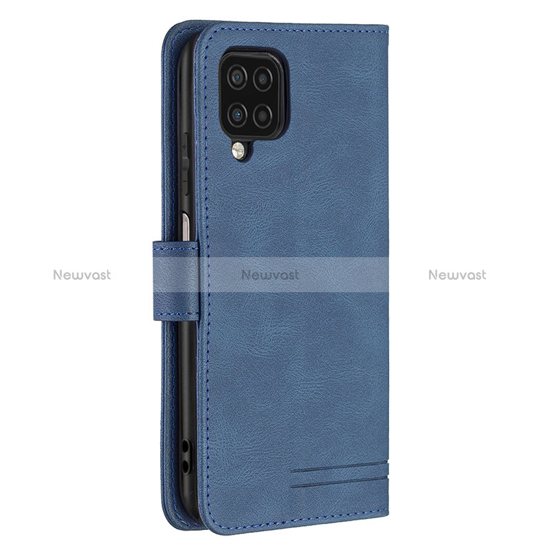 Leather Case Stands Flip Cover Holder B05F for Samsung Galaxy M12