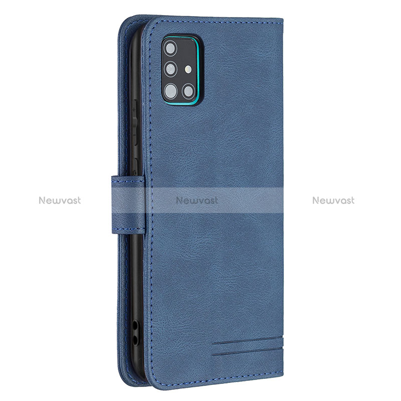 Leather Case Stands Flip Cover Holder B05F for Samsung Galaxy M40S