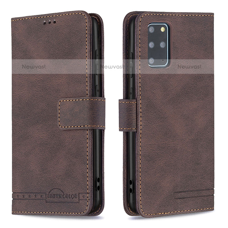 Leather Case Stands Flip Cover Holder B05F for Samsung Galaxy S20 Plus 5G