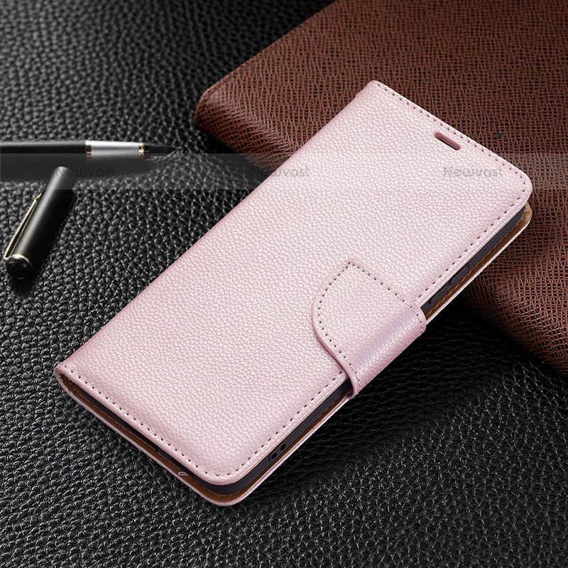 Leather Case Stands Flip Cover Holder B05F for Samsung Galaxy S23 5G