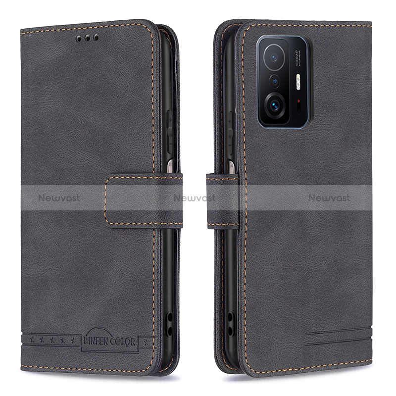 Leather Case Stands Flip Cover Holder B05F for Xiaomi Mi 11T Pro 5G