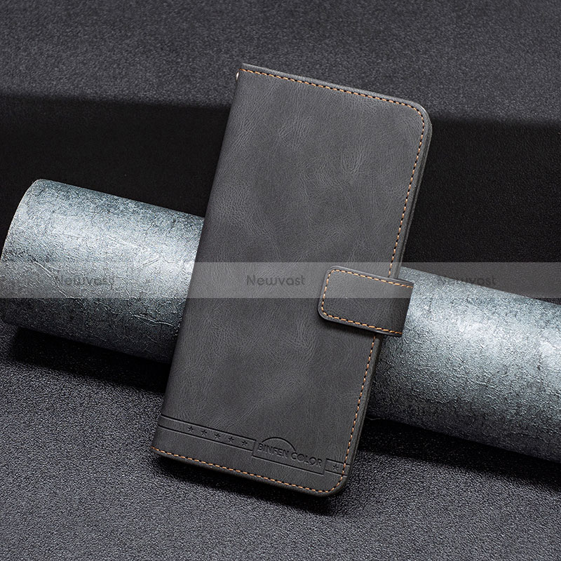 Leather Case Stands Flip Cover Holder B05F for Xiaomi Redmi Note 11 Pro 4G