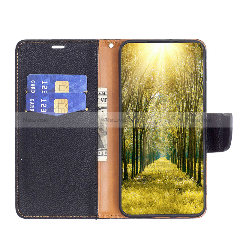 Leather Case Stands Flip Cover Holder B06F for Samsung Galaxy A05