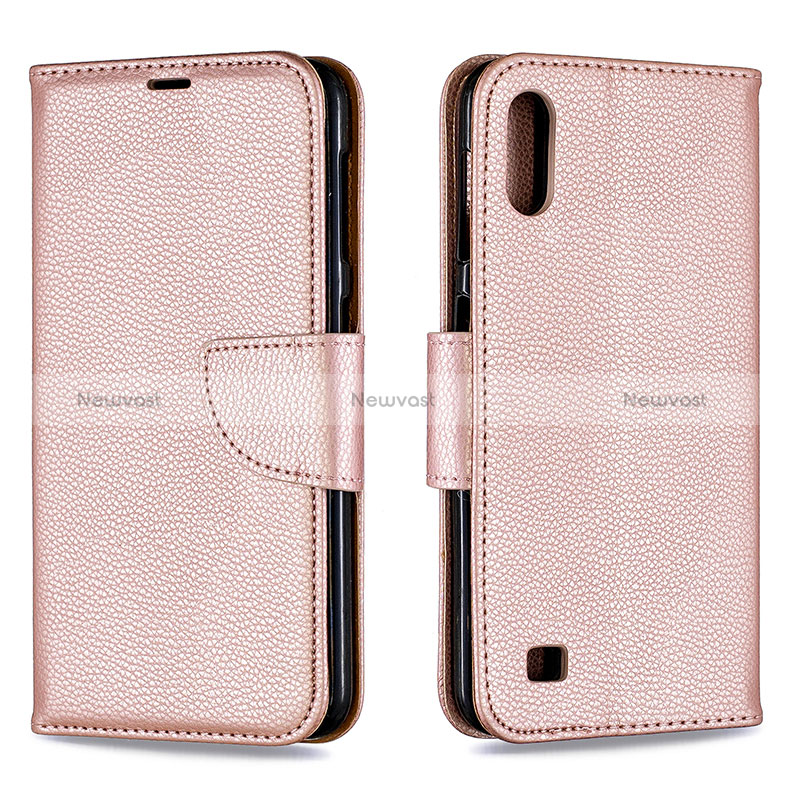 Leather Case Stands Flip Cover Holder B06F for Samsung Galaxy A10