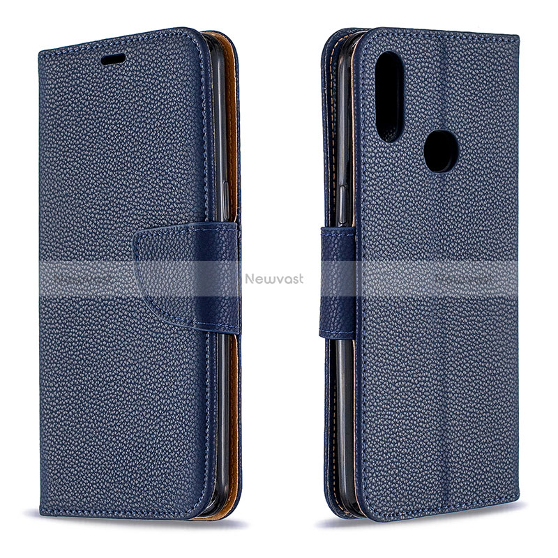 Leather Case Stands Flip Cover Holder B06F for Samsung Galaxy A10s