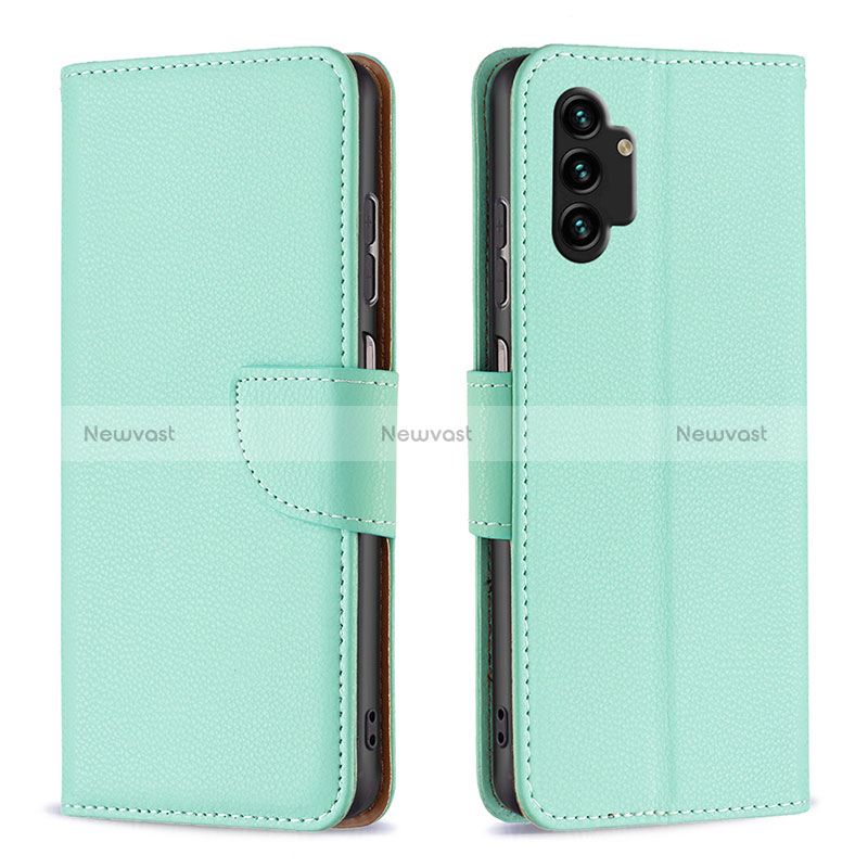 Leather Case Stands Flip Cover Holder B06F for Samsung Galaxy A13 4G